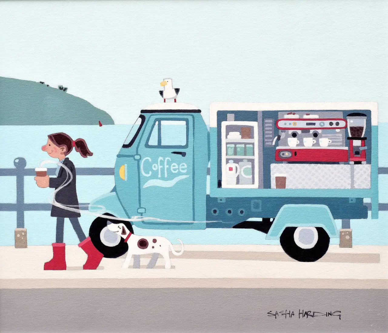 Sasha Harding - flat white 